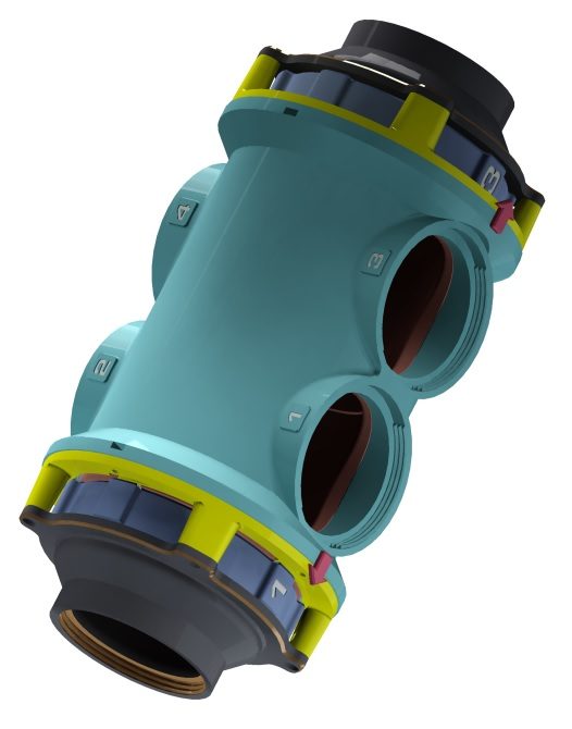 Rotor Blast Gate InPipe Totem